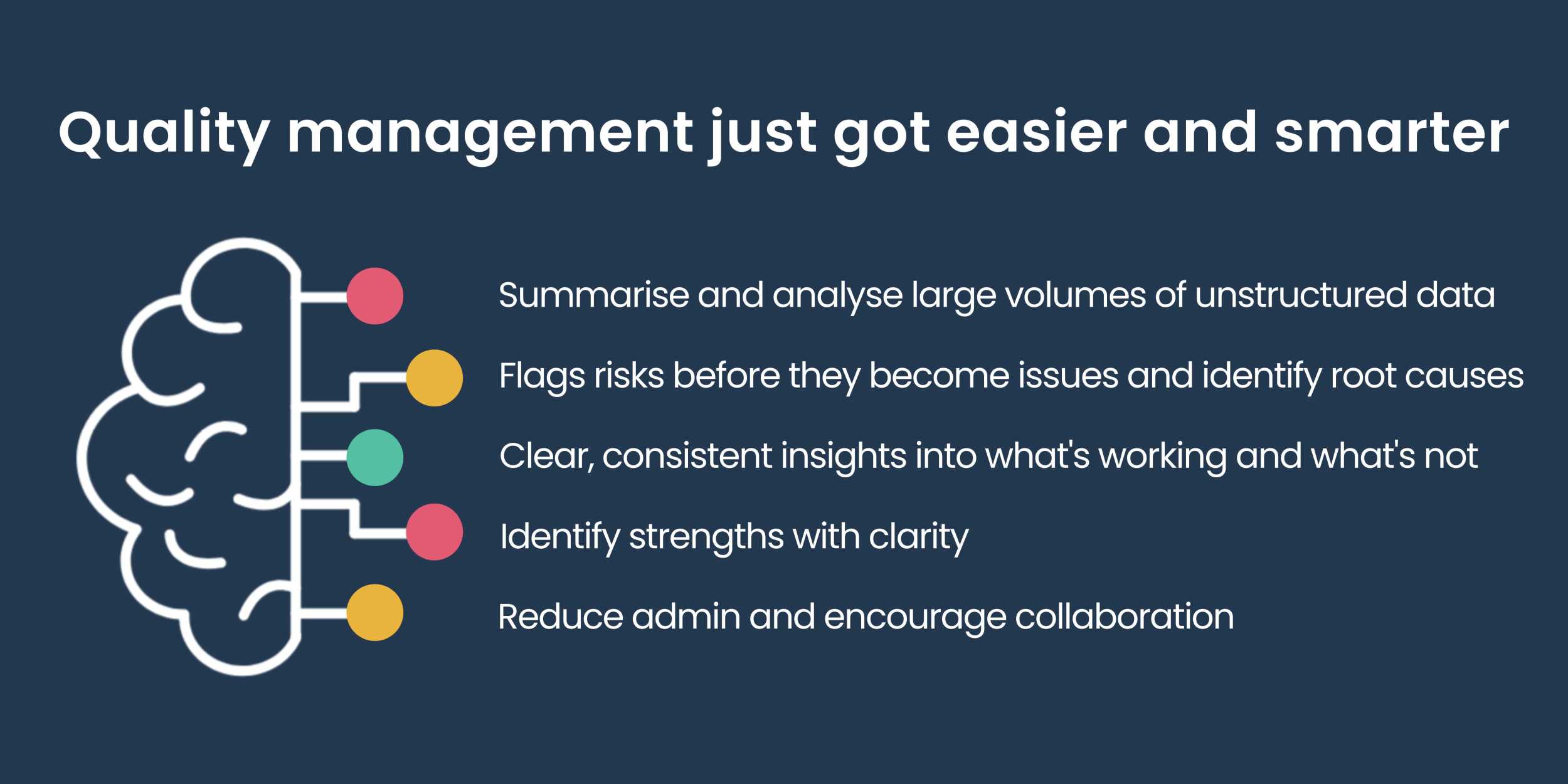 Flags risks before they become issues & identify root causes